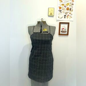 Cute dress/ pinafore , dark academia, tweed
